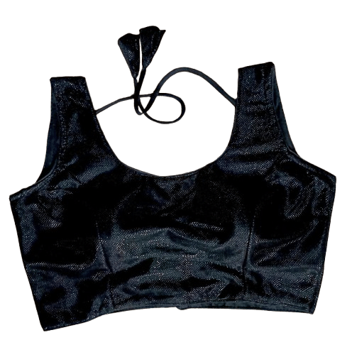fancynine Black Readymade with Pad Viscose Women's Blouse ( Pack of 1 ) fancynine Black Readymade with Pad Viscose Women's Blouse ( Pack of 1 )