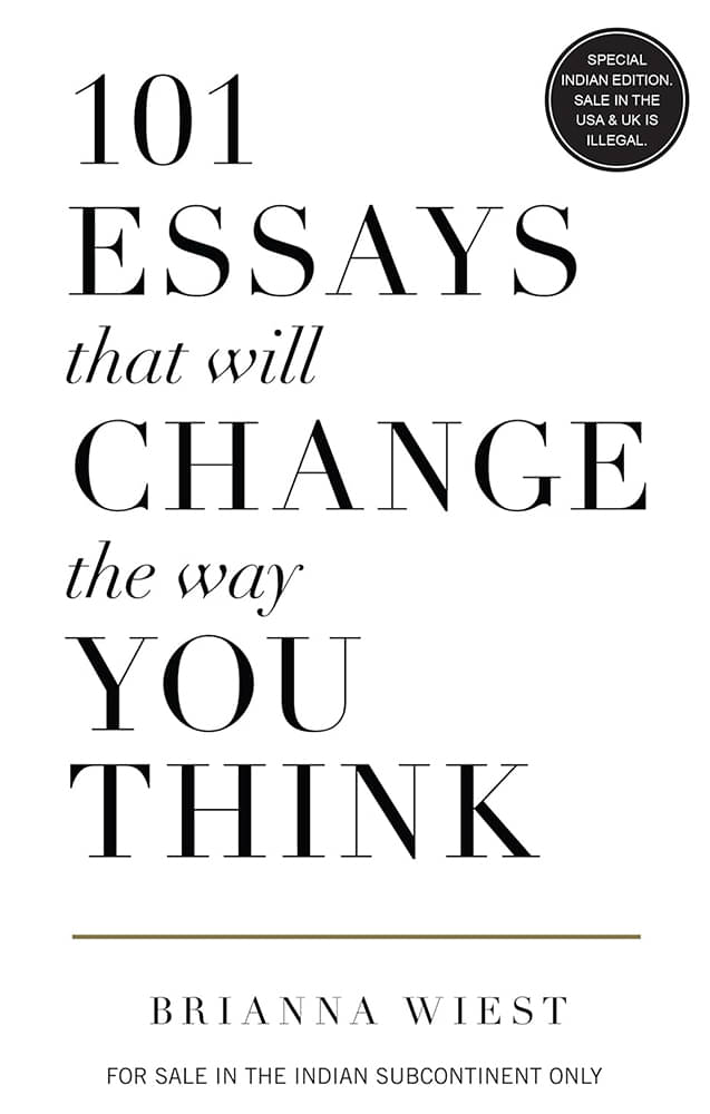     			101 Essays That Will Change The Way You Think (English)