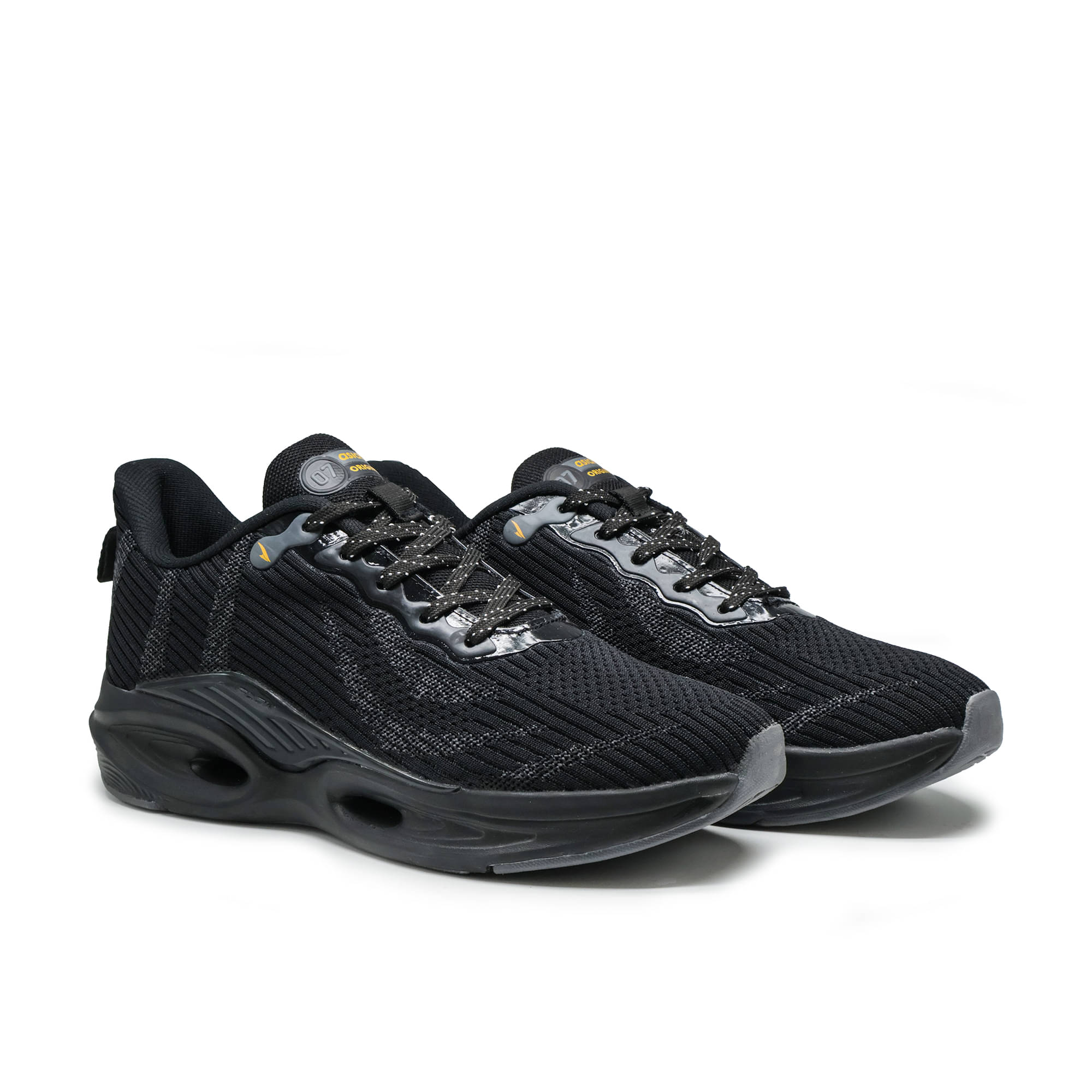     			ASIAN TITAAN-02 Black Men's Sports Running Shoes