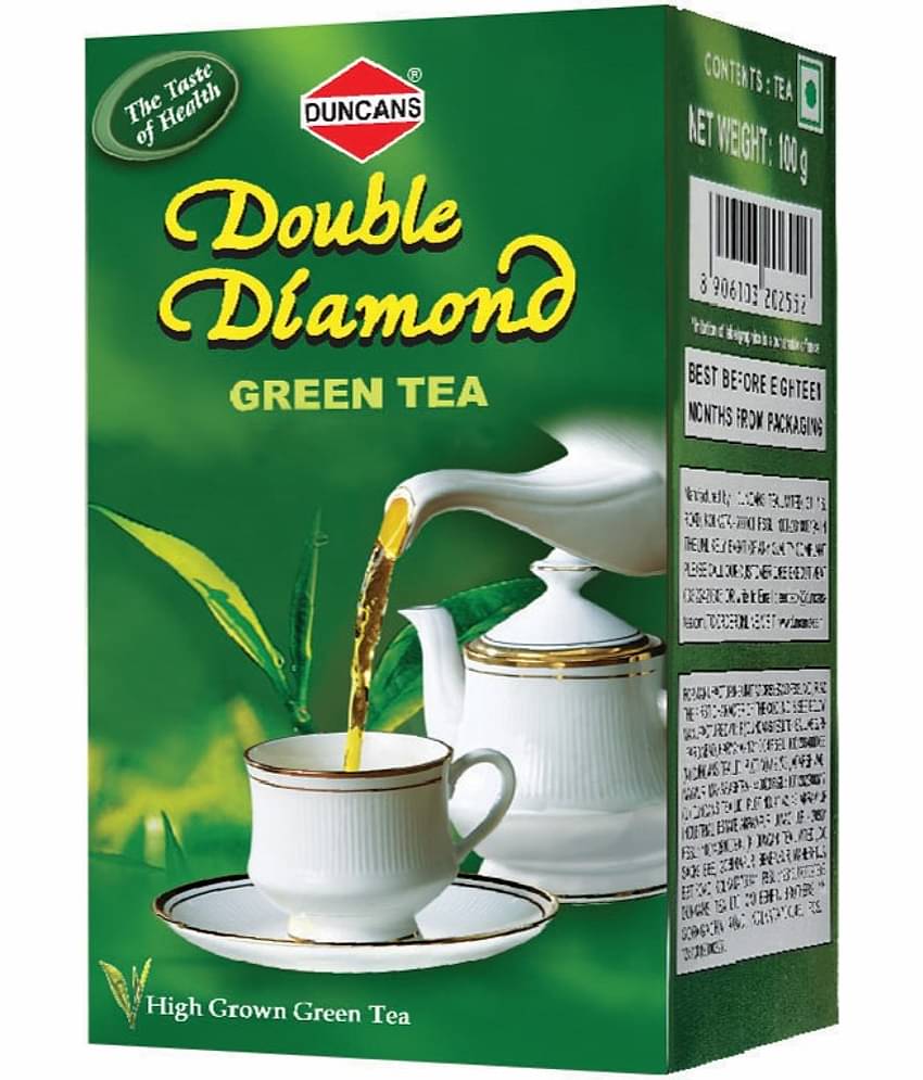 Duncans Double Diamond 100% Natural 200 gm Slimming Green Tea ( Loose Leaf )