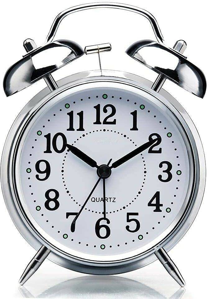 FITAZA Analog TW01 Alarm Clock - Pack of 1 FITAZA Analog TW01 Alarm Clock - Pack of 1