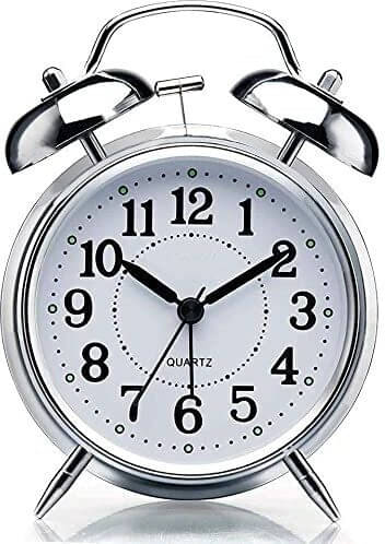 FIVANIO Analog TW01 Alarm Clock - Pack of 1 FIVANIO Analog TW01 Alarm Clock - Pack of 1