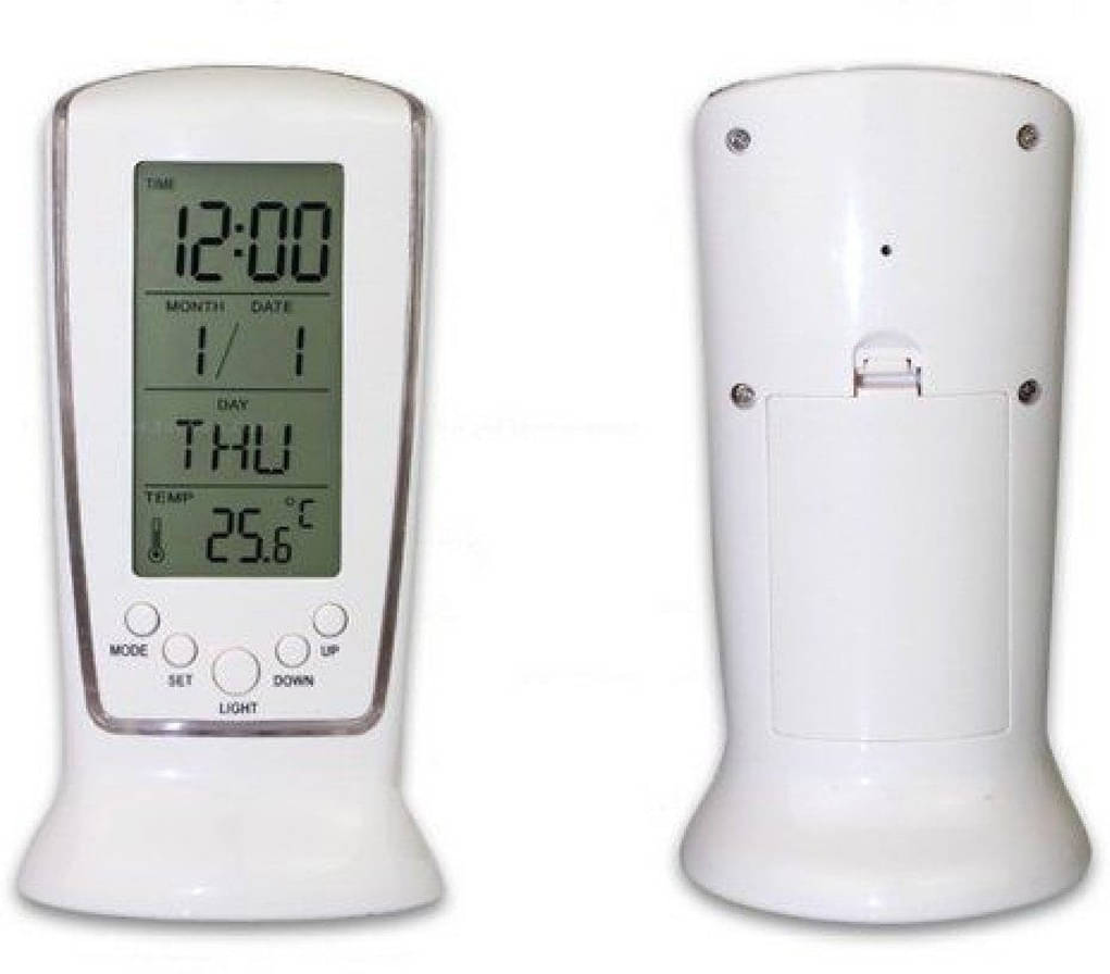FIVANIO Digital Plastic Assymetric Table Clock - Pack of 1 FIVANIO Digital Plastic Assymetric Table Clock - Pack of 1