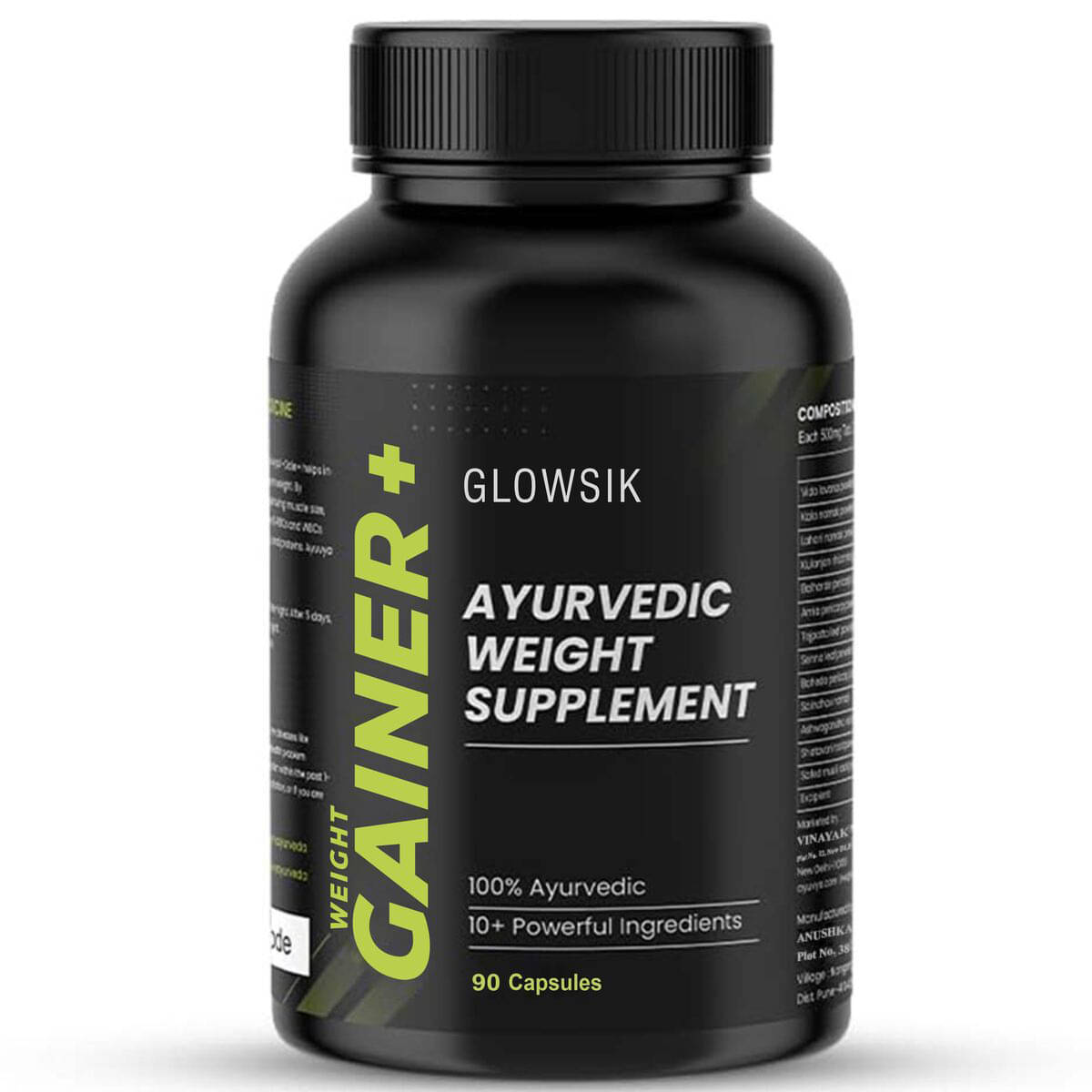     			GLOWSIK Capsules For Weight Gain ( Pack of 1 )