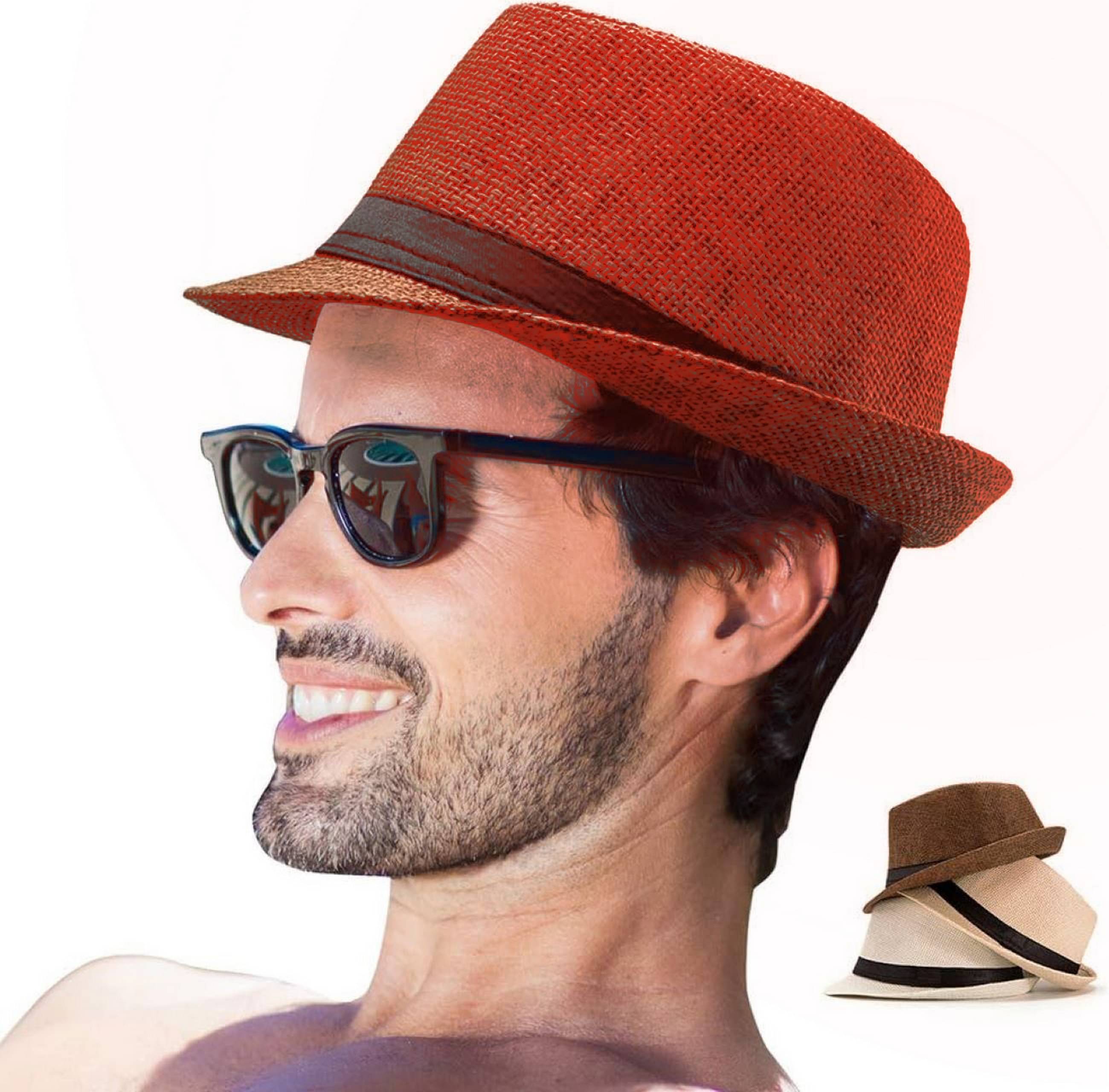 Infispace Pack of 1 Polyester Men's Hat ( Red ) Infispace Pack of 1 Polyester Men's Hat ( Red )