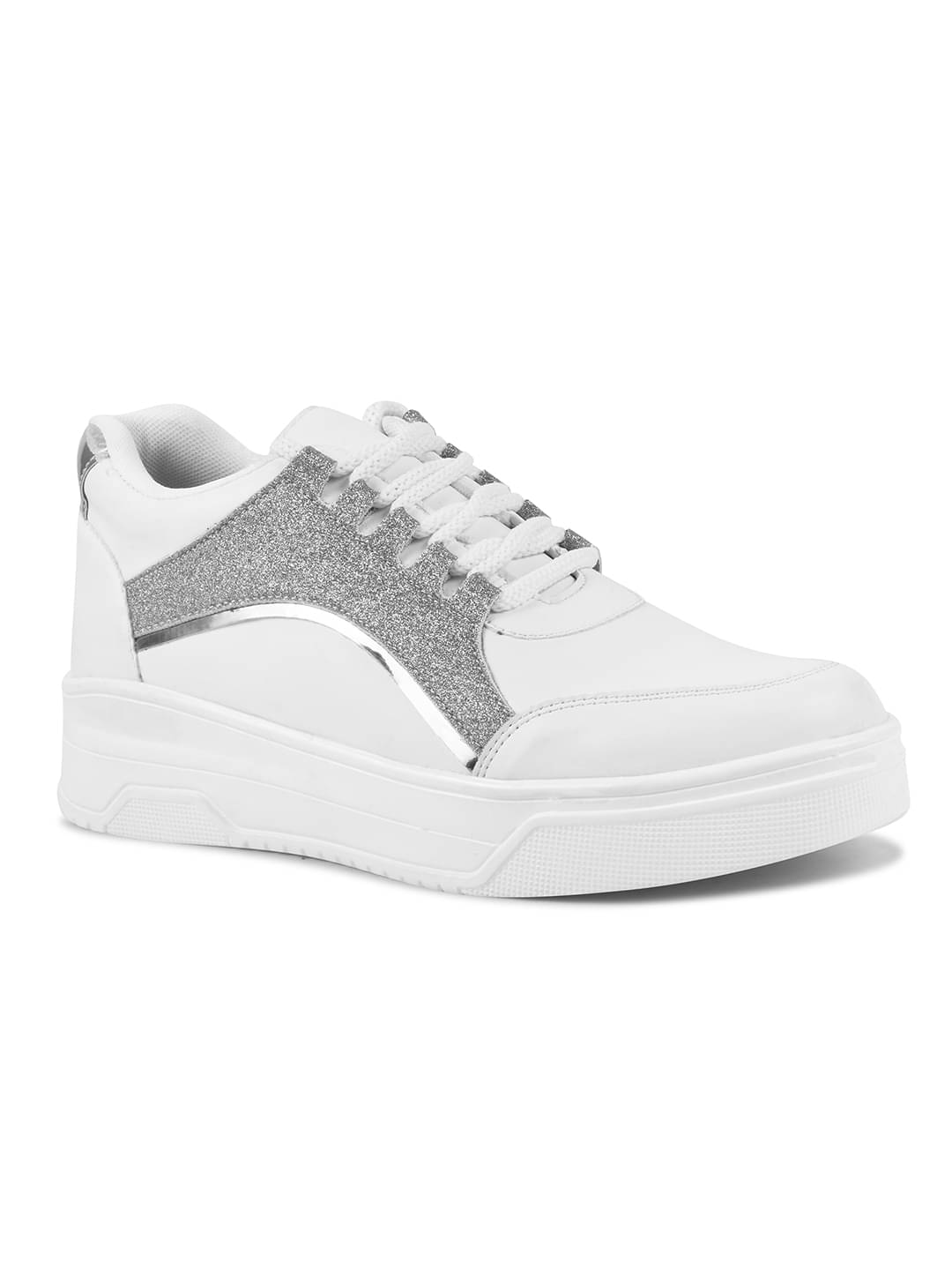 JM Looks Silver Women's Sneakers JM Looks Silver Women's Sneakers