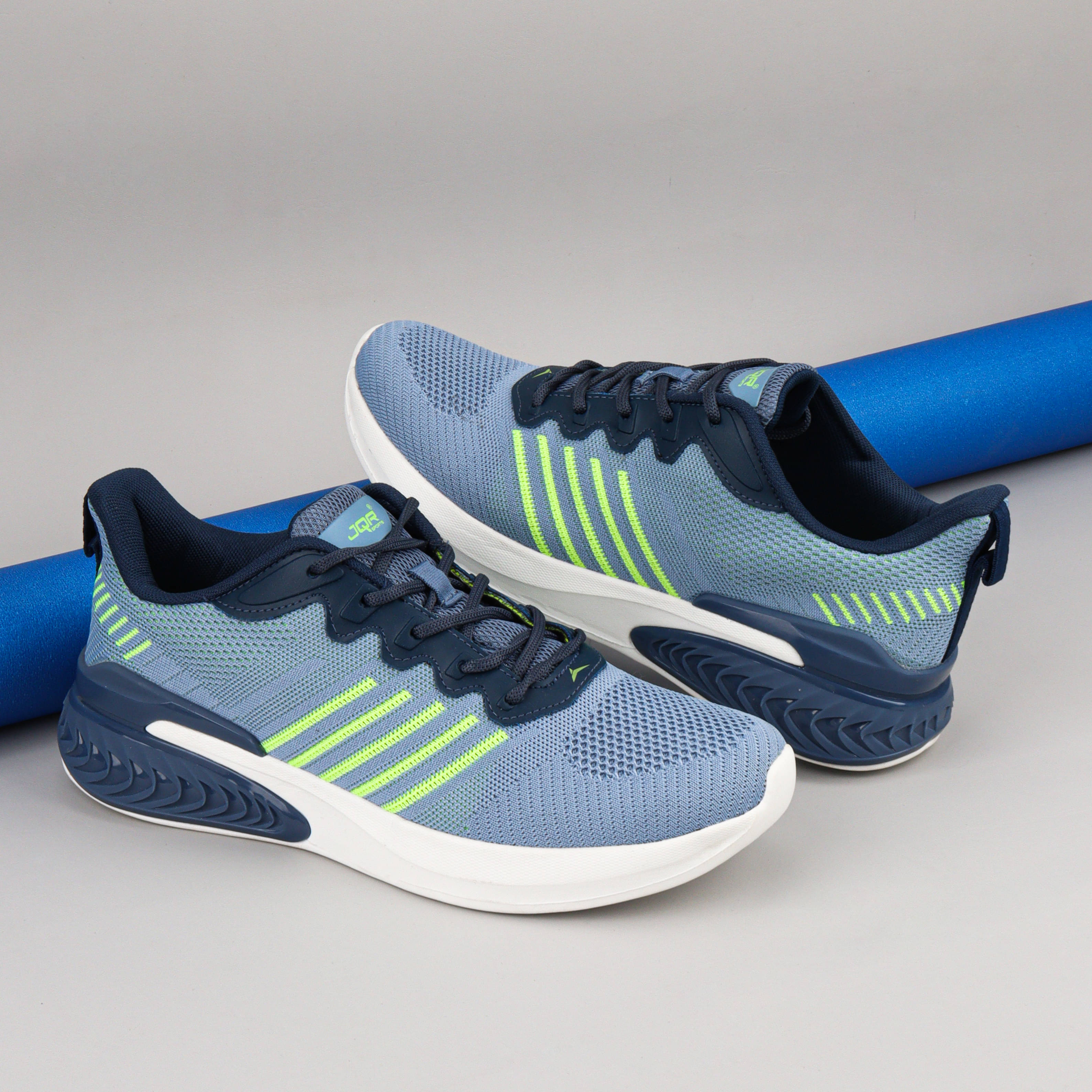 JQR TIGER NEW PLUS-2 Blue Men's Sports Running Shoes JQR TIGER NEW PLUS-2 Blue Men's Sports Running Shoes