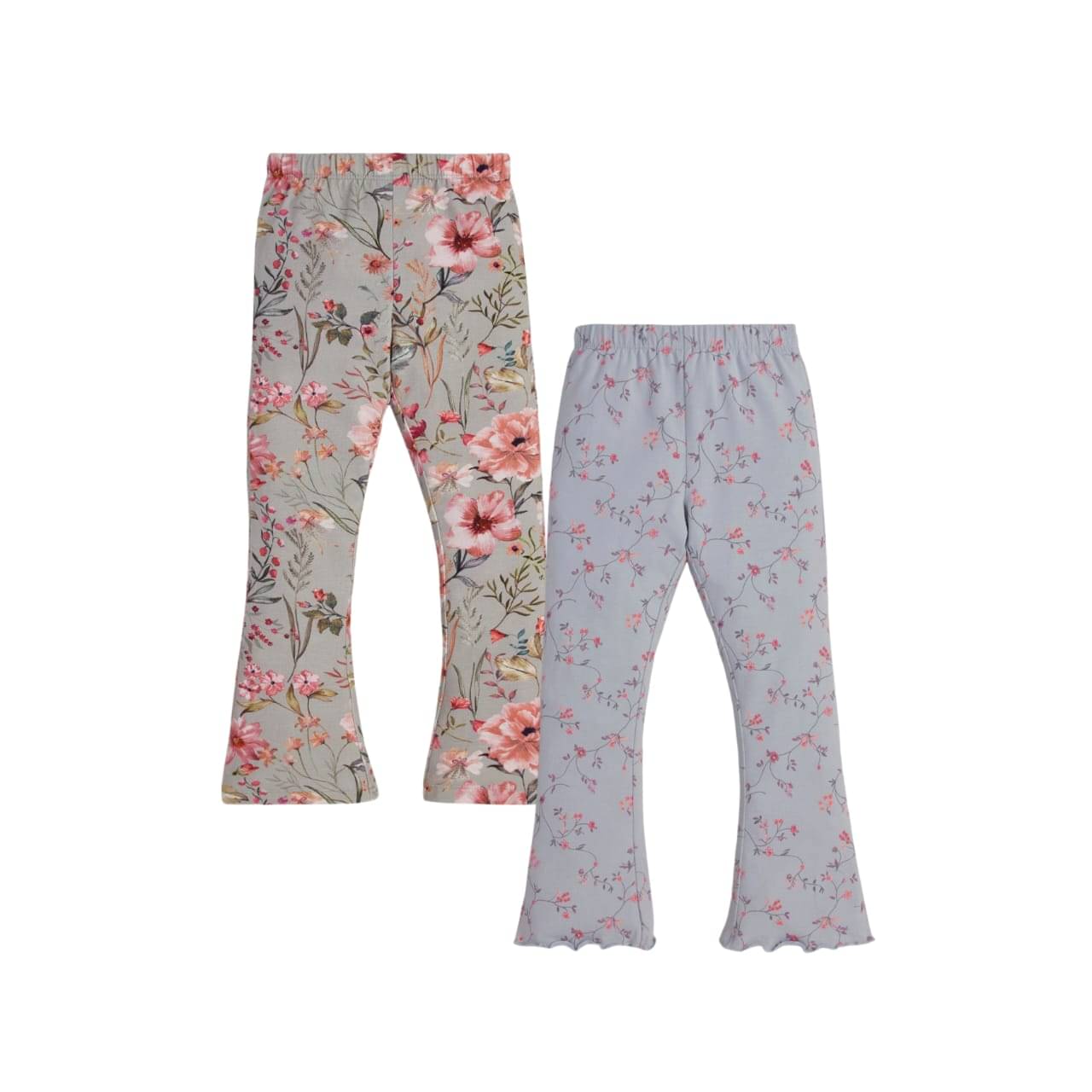     			Juscubs Pack of 2 Girls Cotton Legging ( Multicolor 1 )