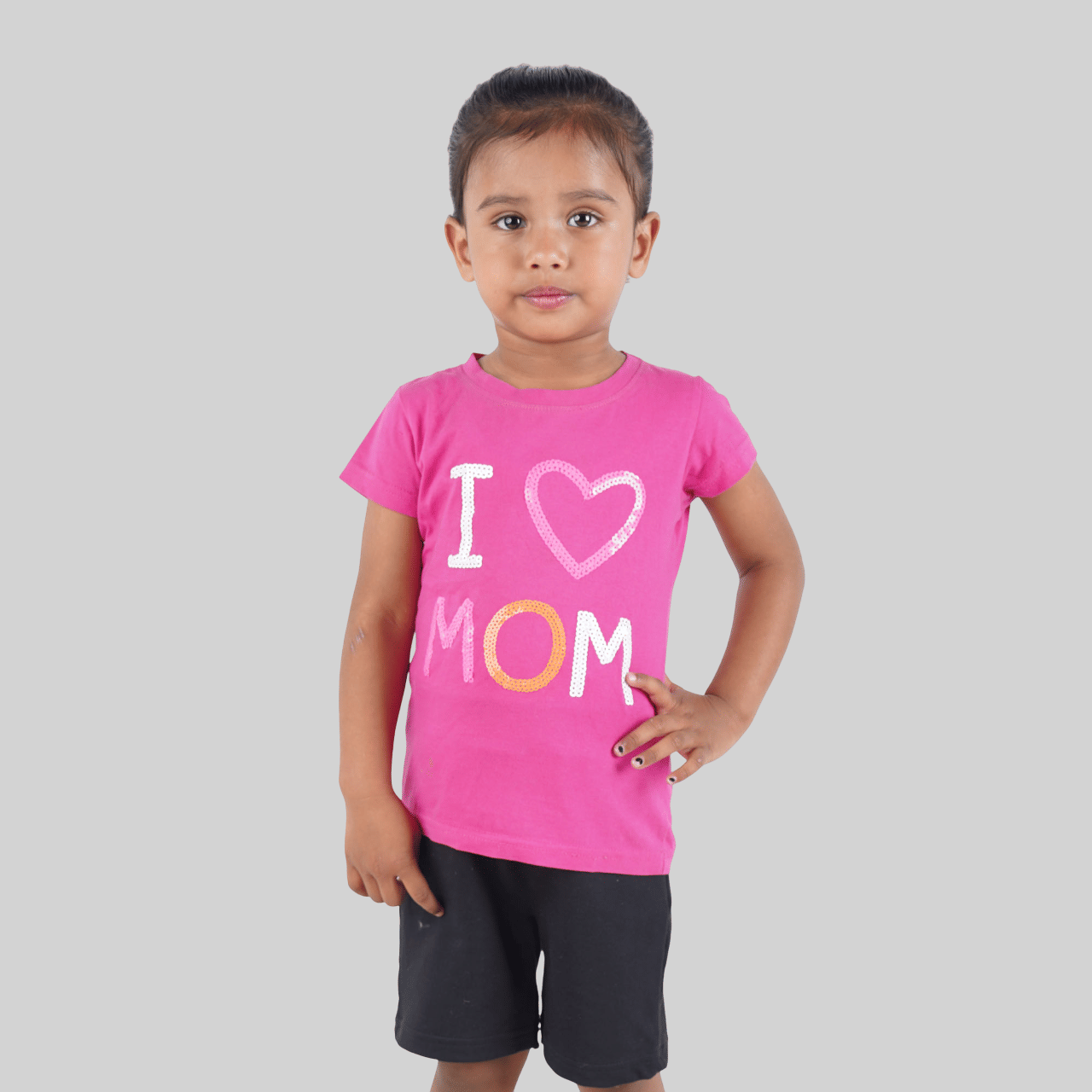     			Kidzee Kingdom Pack of 1 Baby Girls Cotton T-Shirt ( Pink )