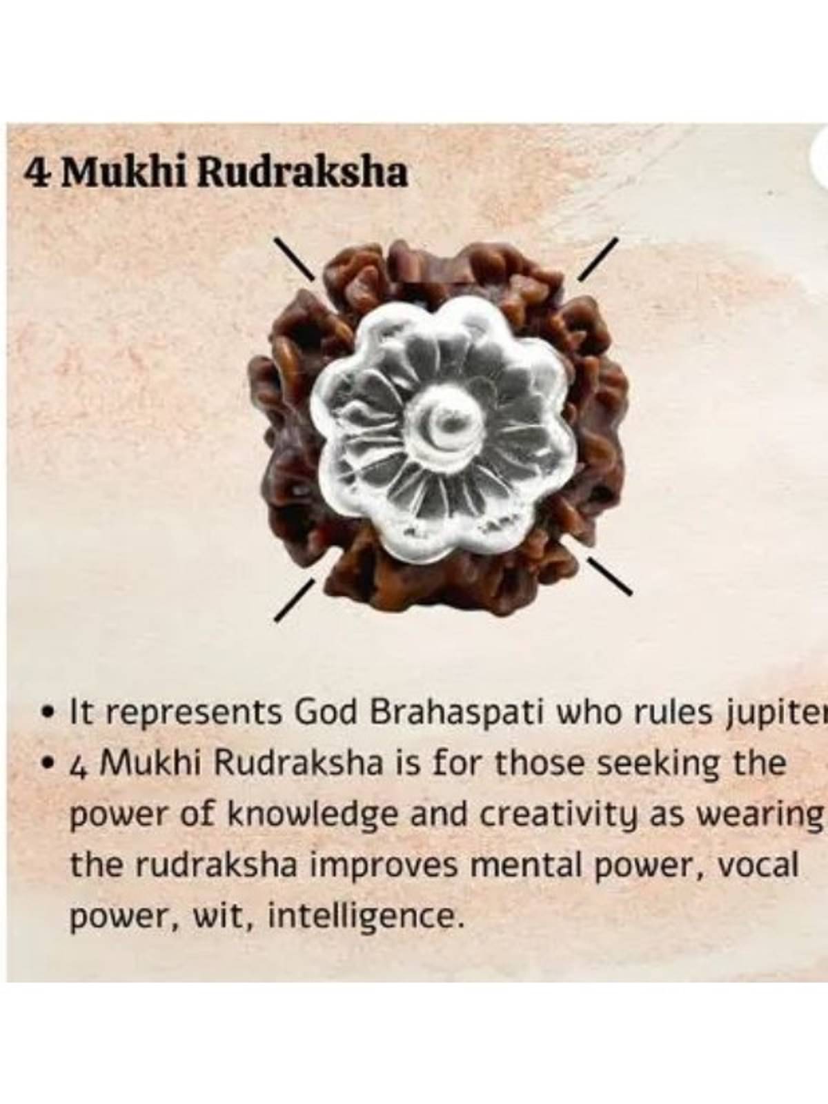     			NAVYAAKSH CREATIONS Brown Religious Pendant Without Chain ( Pack of 1 )