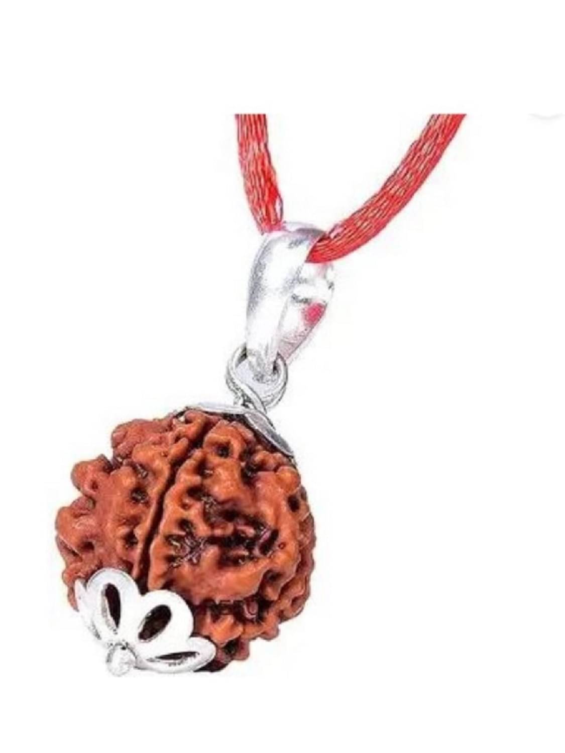     			NAVYAKASH CREATIONS Brown Religious Pendant Without Chain ( Pack of 1 )