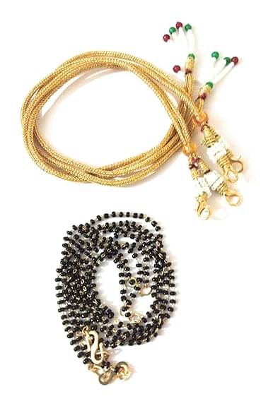     			Opus Gems Gold Plated Chain ( Set of 1 )