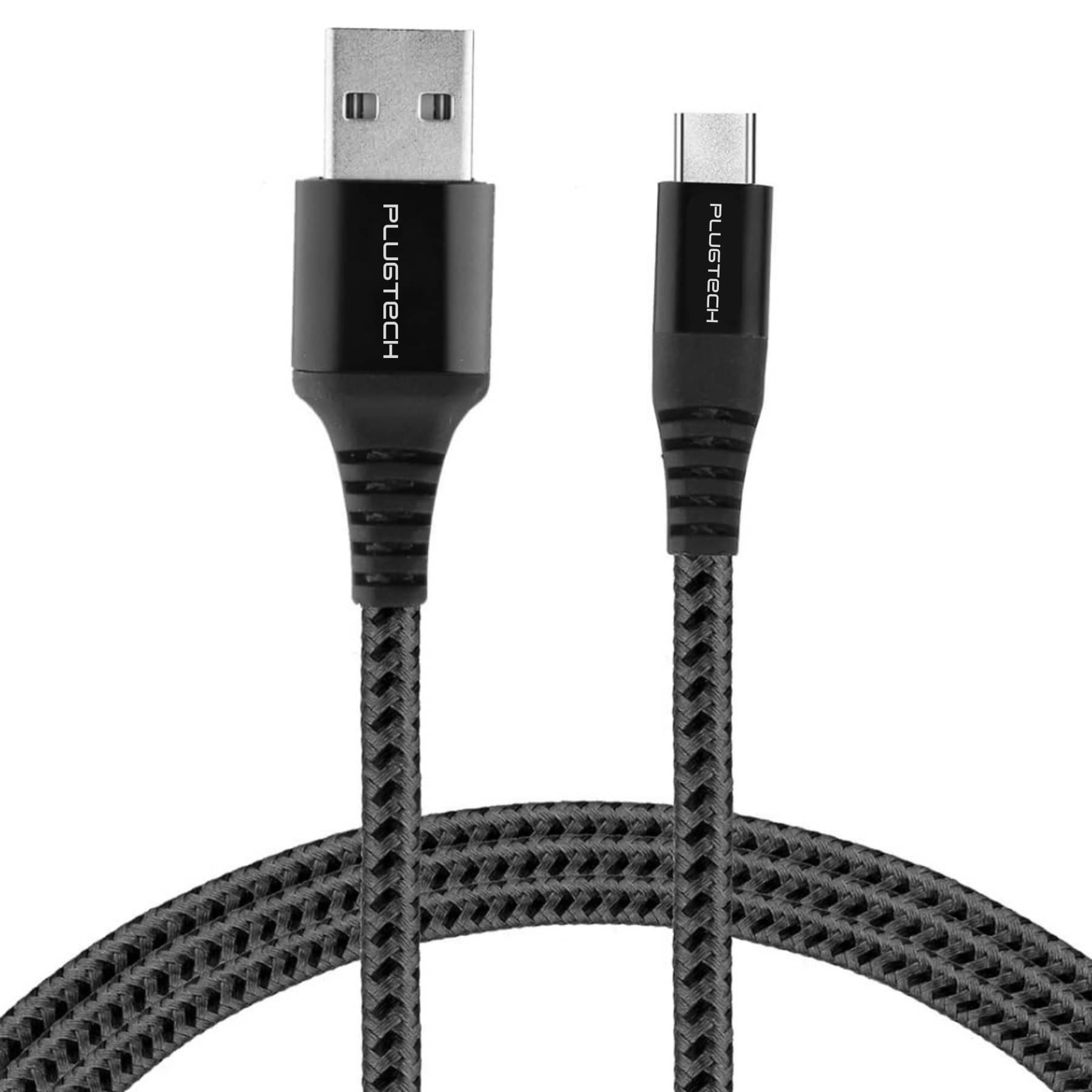 Plugtech UC-01 1 Metre Long Type C Premium Braided 3A USB Cable with Charge & Data Transfer Function for Type-C Devices Plugtech UC-01 1 Metre Long Type C Premium Braided 3A USB Cable with Charge & Data Transfer Function for Type-C Devices