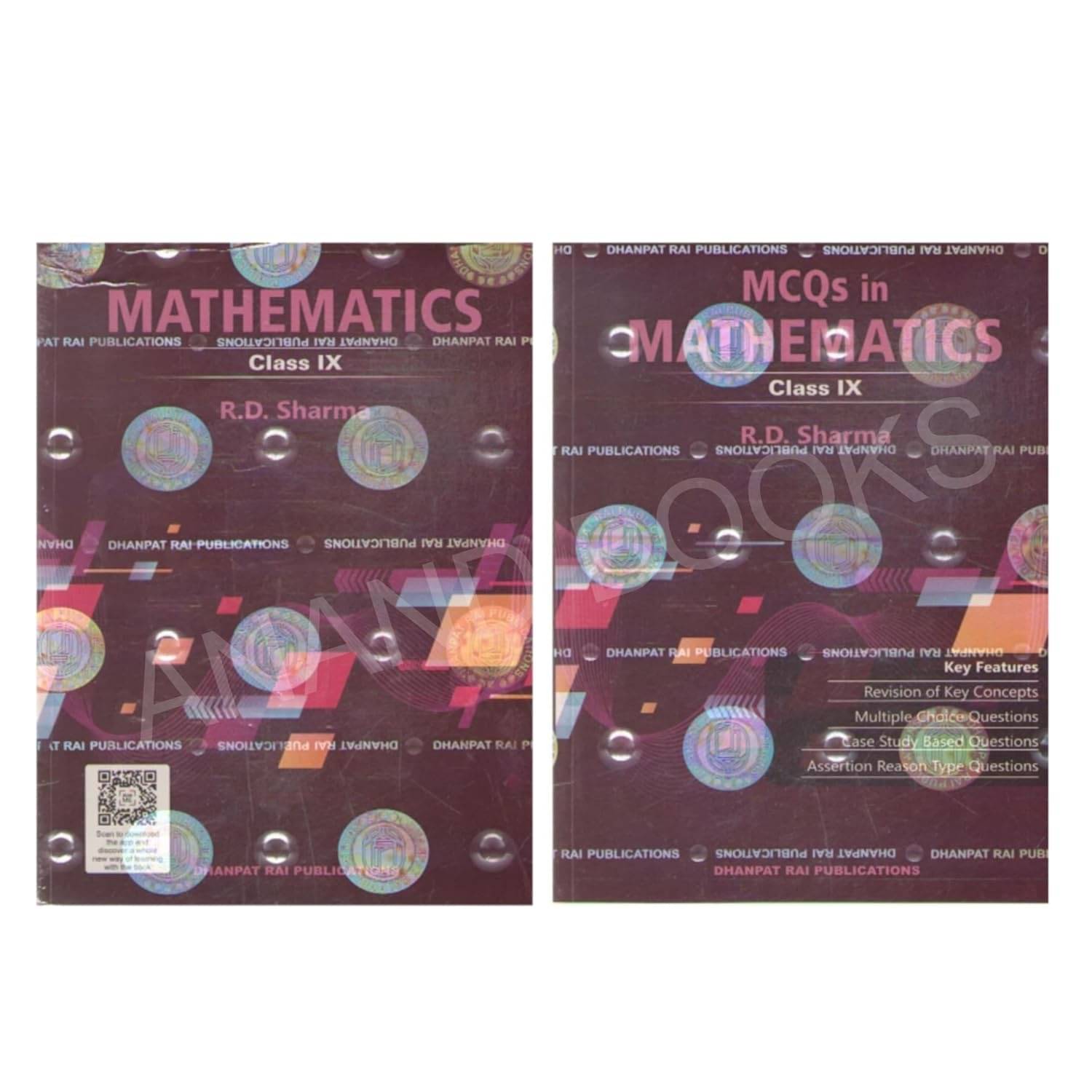 R D SHARMA MATHEMATICS CLASS 9 WITH MCQ SET OF 2 BOOKS LATEST EDITION (2025-26 EXAMINATION) ORIGINAL BOOK ACSESS QR CODE Paperback R D SHARMA MATHEMATICS CLASS 9 WITH MCQ SET OF 2 BOOKS LATEST EDITION (2025-26 EXAMINATION) ORIGINAL BOOK ACSESS QR CODE Paperback