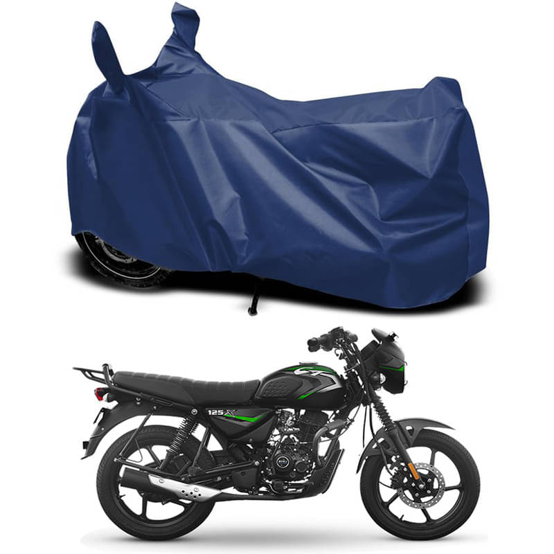 RABABLI Bike Body Cover for Bajaj Bajaj CT 125X Drum ( Pack of 1 ) , Navy Blue RABABLI Bike Body Cover for Bajaj Bajaj CT 125X Drum ( Pack of 1 ) , Navy Blue