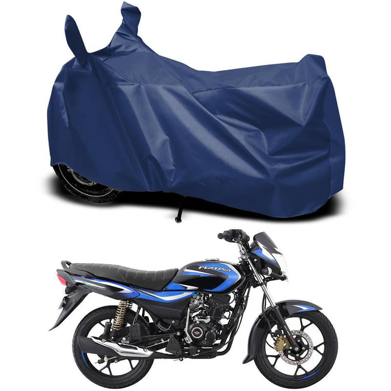     			RABABLI Bike Body Cover for Bajaj Bajaj Platina 100 ( Pack of 1 ) , Navy Blue