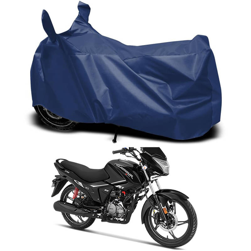     			RABABLI Bike Body Cover for Hero Hero Glamour Xtec-New ( Pack of 1 ) , Navy Blue