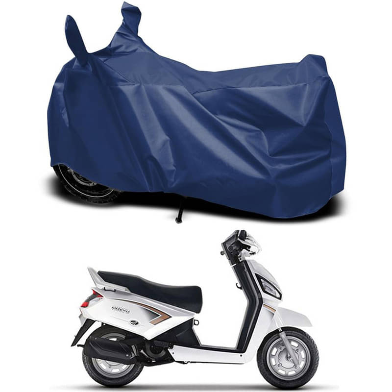    			RABABLI Bike Body Cover for Mahindra Mahindra Gusto DX CBS ( Pack of 1 ) , Navy Blue