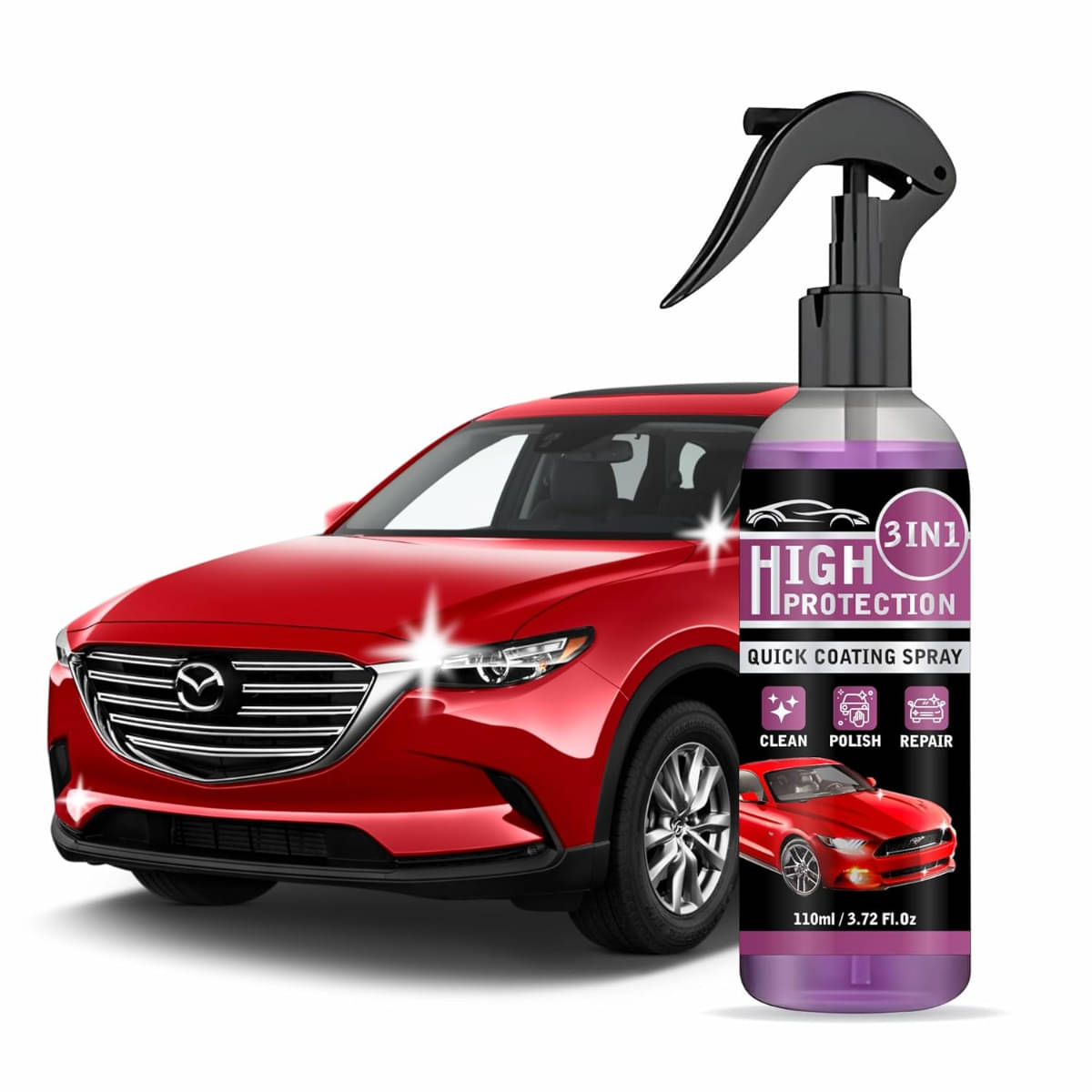 Radhe Creation - Clear Coat Shine Polish For All Cars ( Pack of 1 ) Radhe Creation - Clear Coat Shine Polish For All Cars ( Pack of 1 )