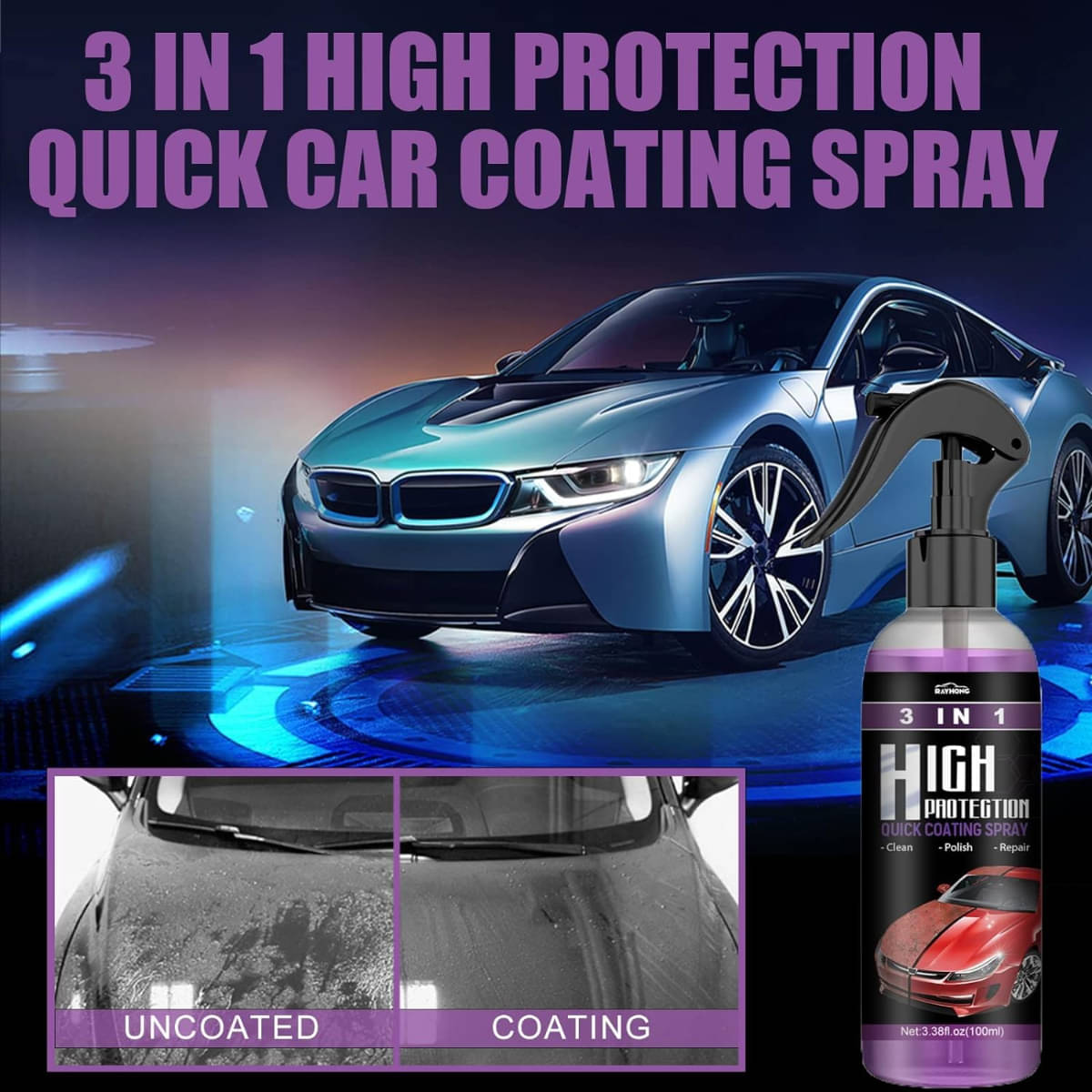 Radhe Creation - Clear Coat Shine Polish For All Cars ( Pack of 1 ) Radhe Creation - Clear Coat Shine Polish For All Cars ( Pack of 1 )
