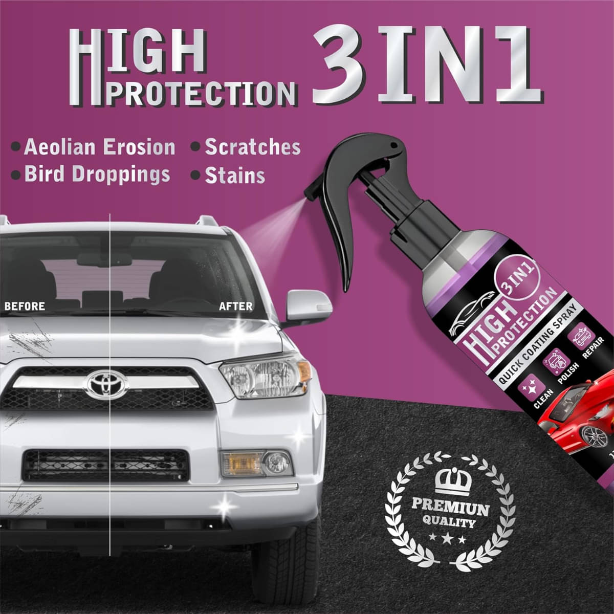 Radhe Fashion - Clear Coat Shine Polish For All Cars ( Pack of 1 ) Radhe Fashion - Clear Coat Shine Polish For All Cars ( Pack of 1 )