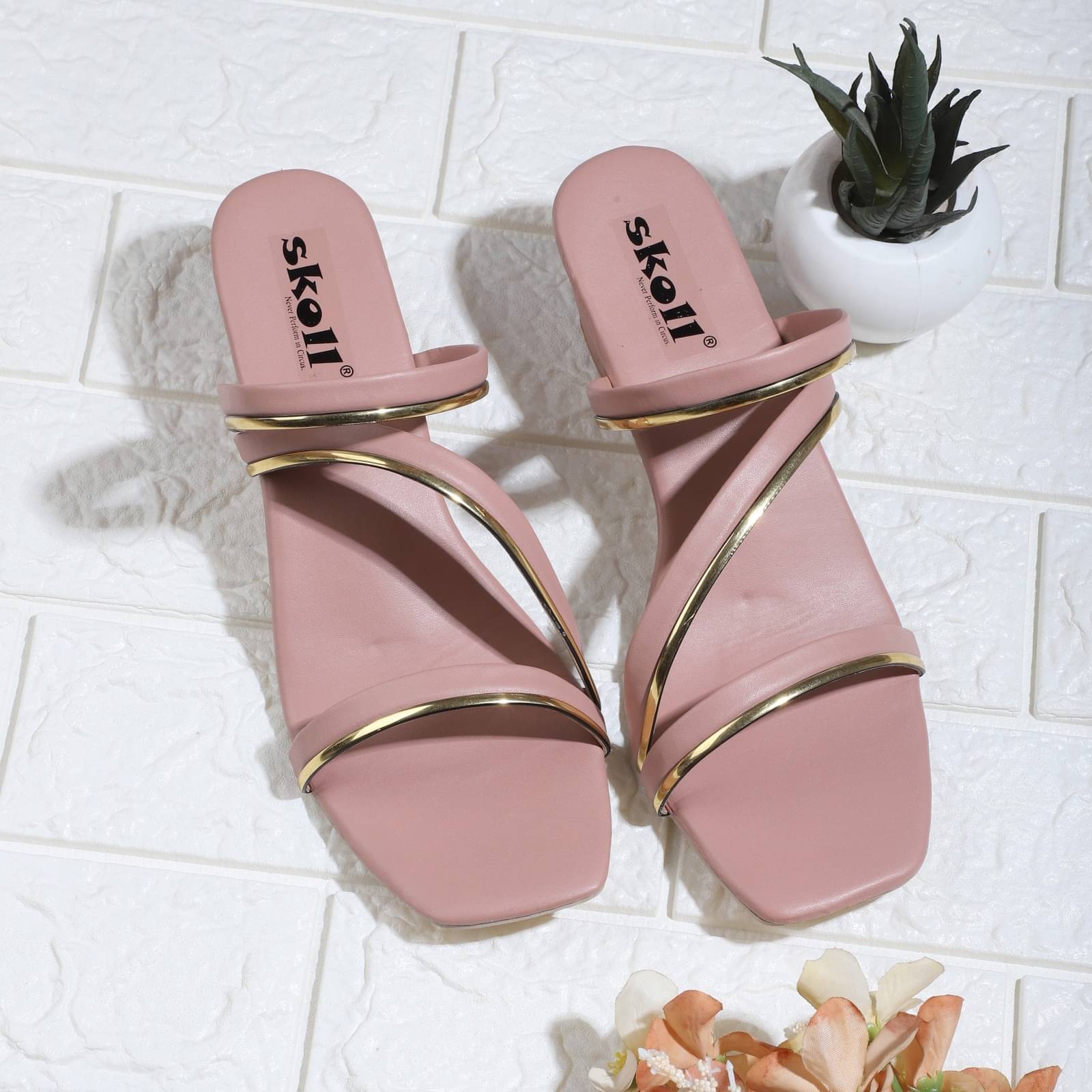 SKOLL Pink Women's Flats     			SKOLL Pink Women's Flats