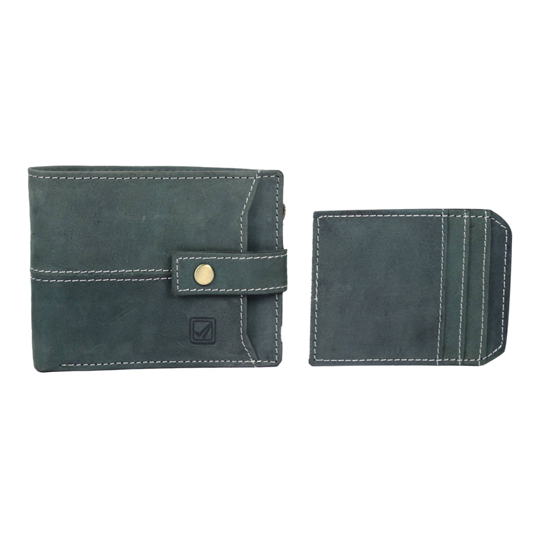 STYLE SHOES 100% Leather Solid Men's Two Fold Wallet With 3 Slots For Card ( Green , Pack of 1 ) STYLE SHOES 100% Leather Solid Men's Two Fold Wallet With 3 Slots For Card ( Green , Pack of 1 )