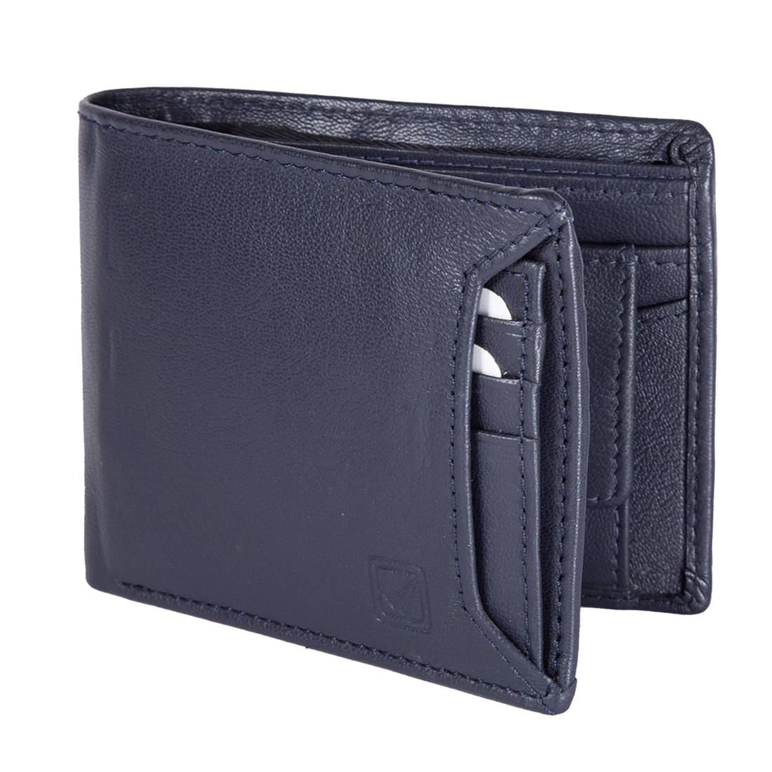 STYLE SHOES 100% Leather Solid Men's Regular Wallet With 3 Slots For Card ( Blue , Pack of 1 ) STYLE SHOES 100% Leather Solid Men's Regular Wallet With 3 Slots For Card ( Blue , Pack of 1 )
