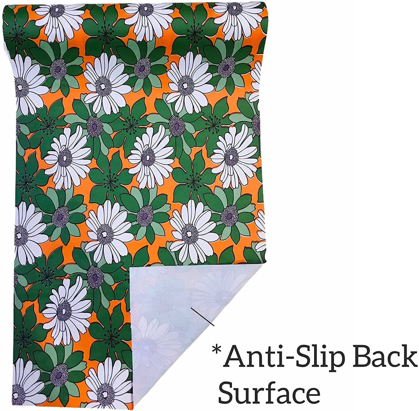     			Shelf Liner 5 M Kitchen Roll used for Wardrobe Dining Table Bathroom Fridge Shoe Rack kitchen cabinet drawer liner desk table pads Slab Roll Drawer roll Antislip Mat Size - 45x500 cm