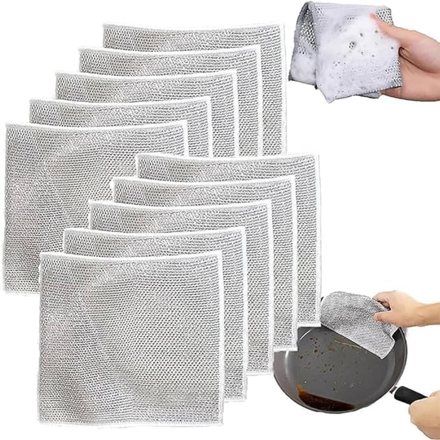     			swipe n see Microfibre Stainless Steel Scrub