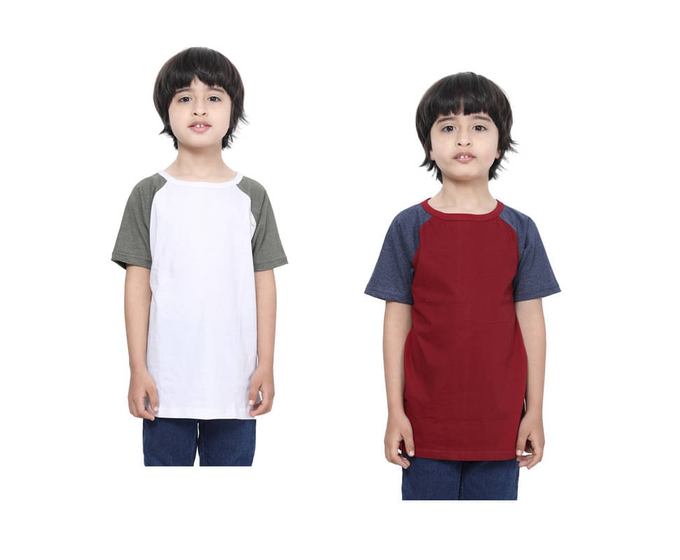     			IndiWeaves Pack of 1 Boys Cotton T-Shirt ( Multicolor )