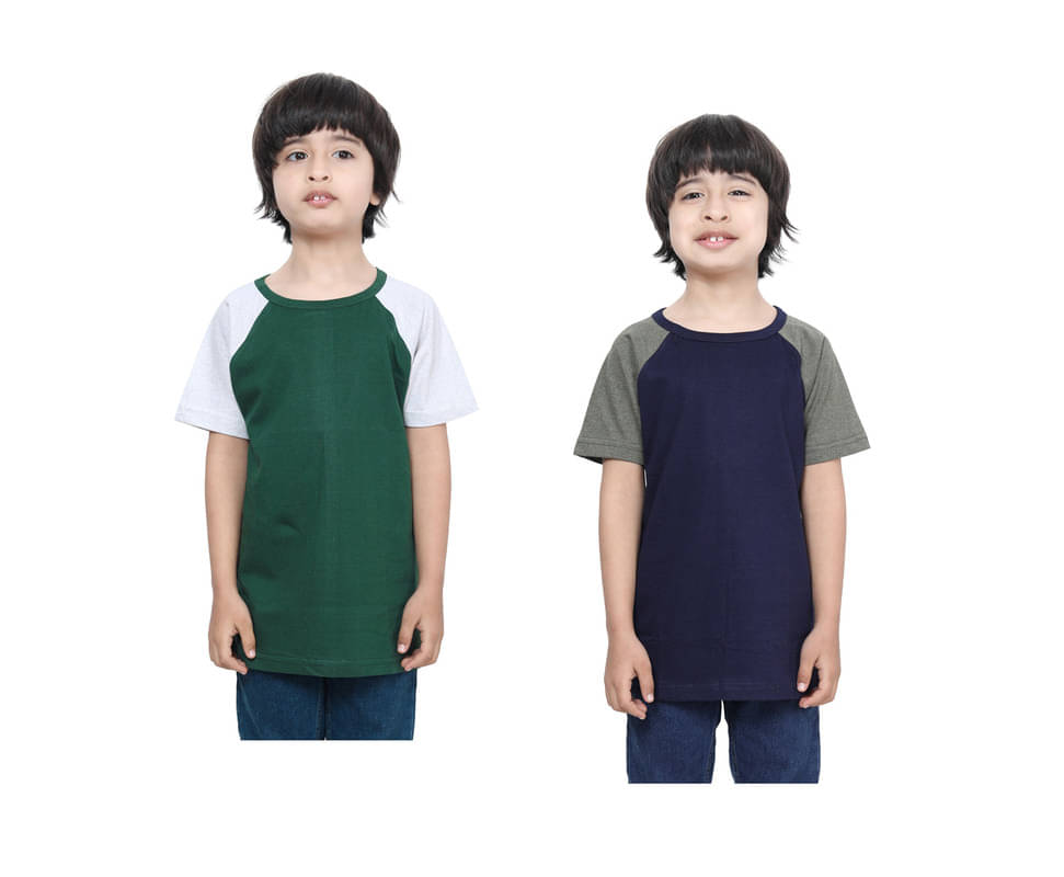     			IndiWeaves Pack of 10 Boys Cotton T-Shirt ( Multicolor )