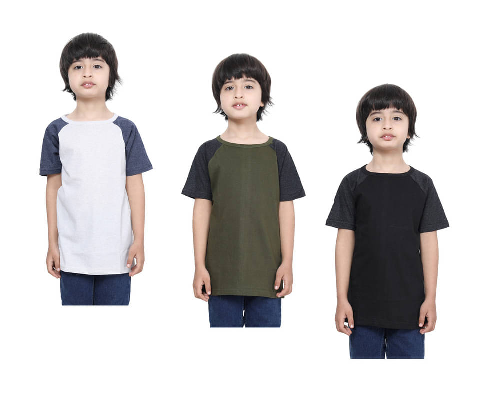     			IndiWeaves Pack of 2 Boys Cotton Polo T-Shirt ( Multicolor )