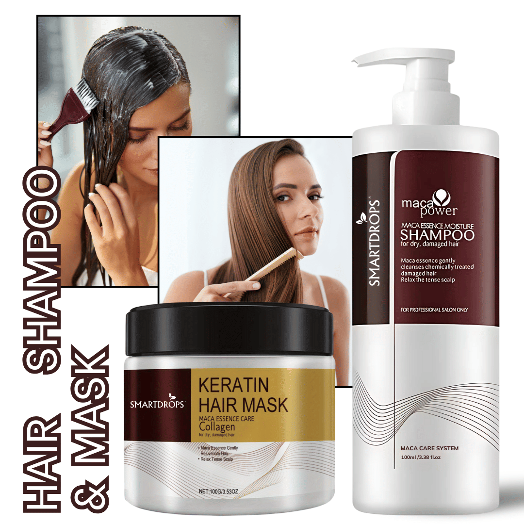 Anti Dandruff Hair Mask And Shapmoo | Hair Care Combo Use For Me n And Women