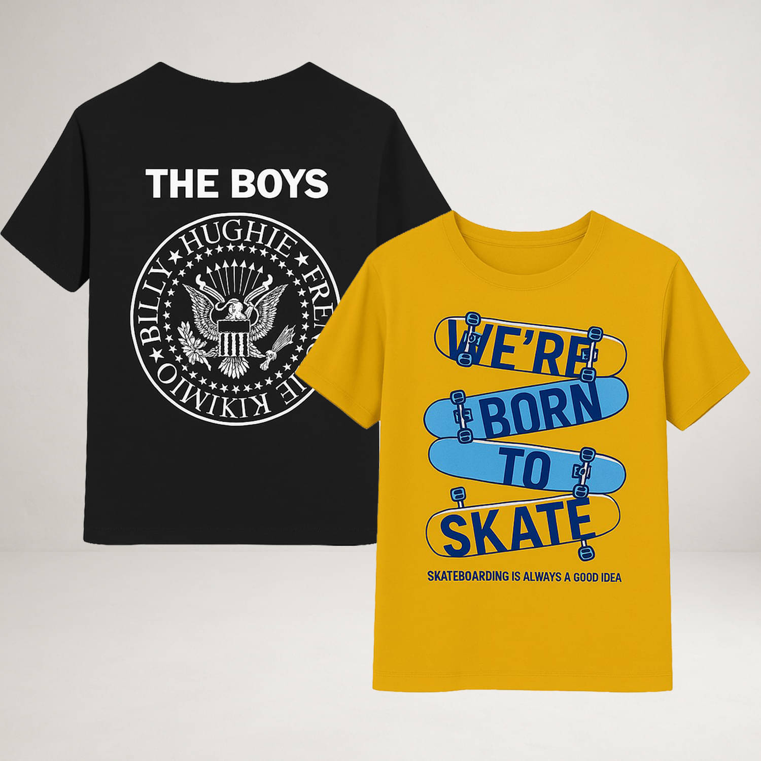     			CUTE TREND Pack of 2 Boys Cotton T-Shirt ( Multicolor 2 )