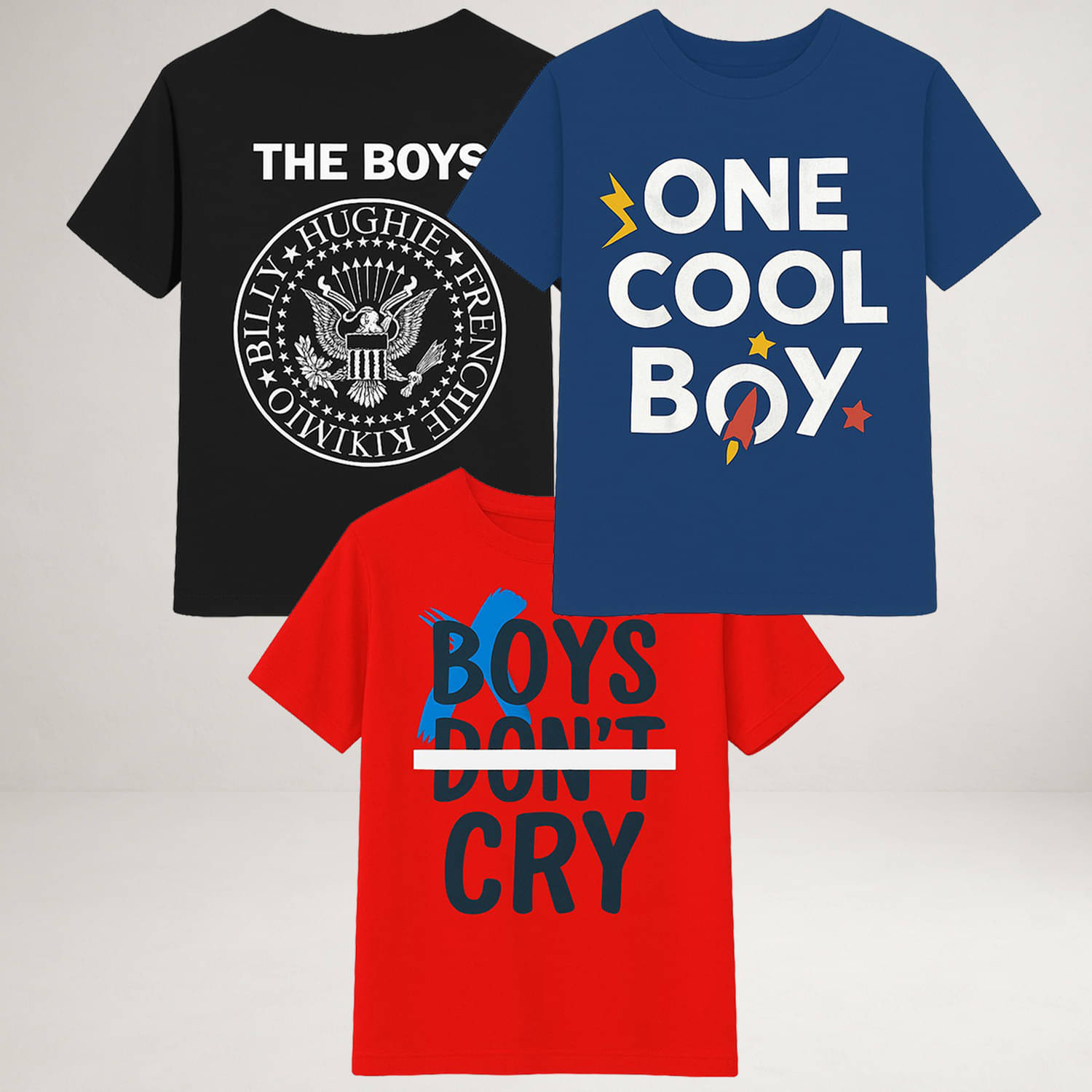     			CUTE TREND Pack of 2 Boys Cotton Polo T-Shirt ( Multicolor 3 )
