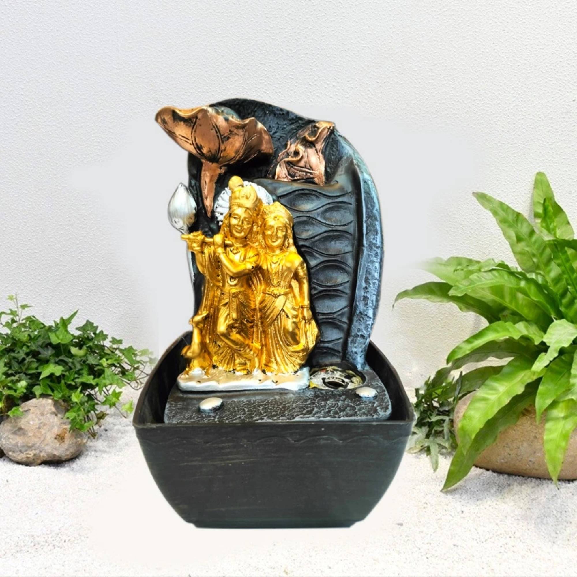 GOLDILUXE Handicraft Showpiece 20 cm - Pack of 1     			GOLDILUXE Handicraft Showpiece 20 cm - Pack of 1
