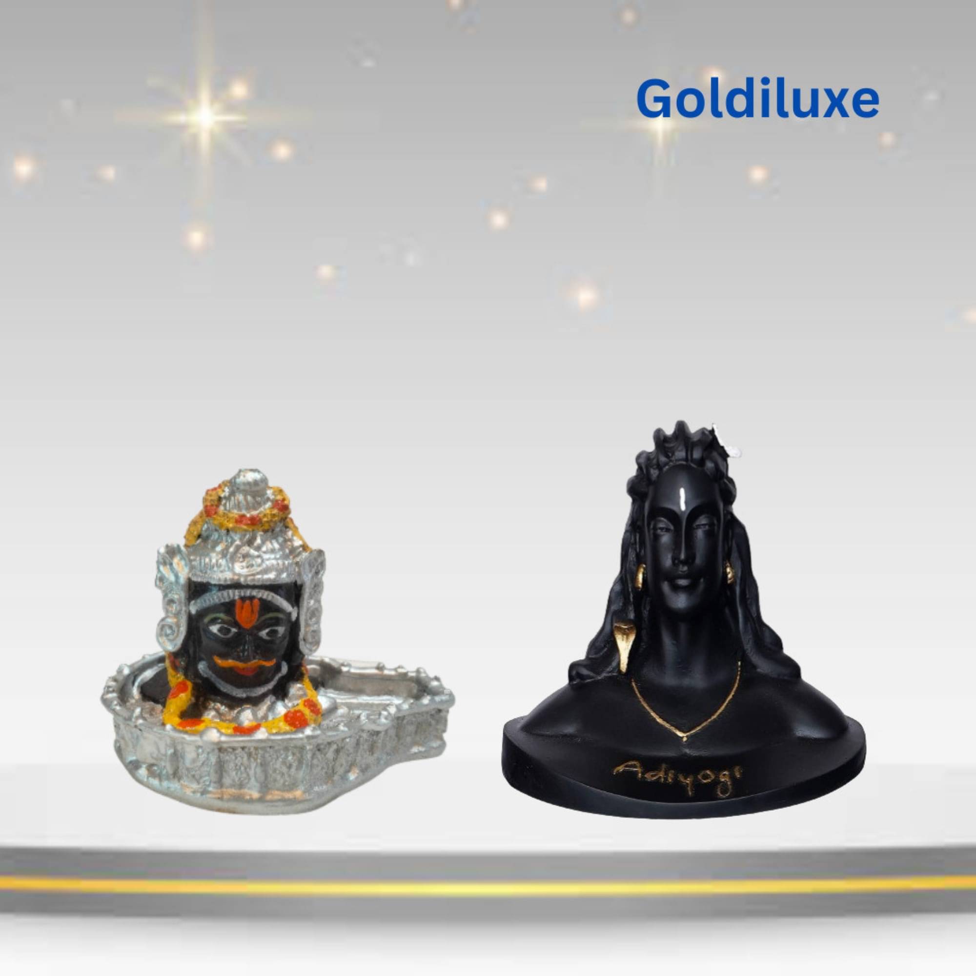     			GOLDILUXE Handicraft Showpiece 20 cm - Pack of 2