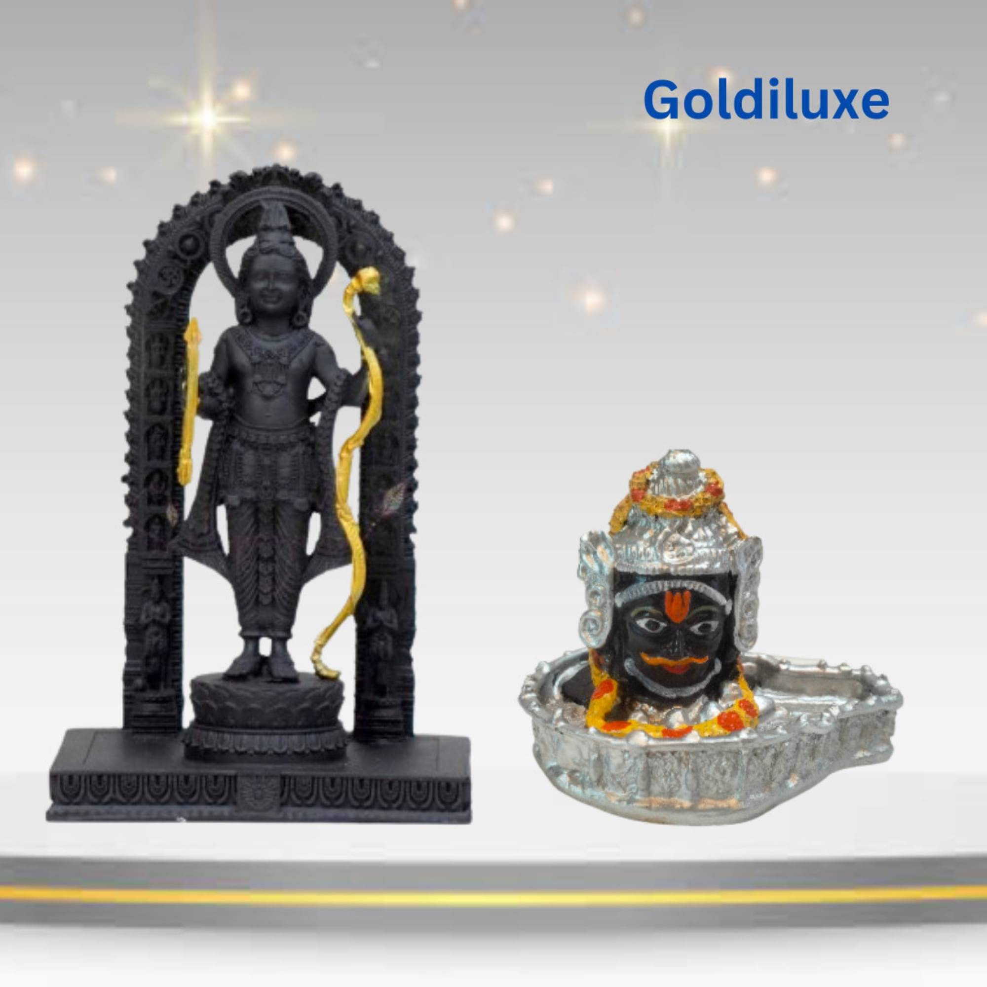     			GOLDILUXE Handicraft Showpiece 20 cm - Pack of 2