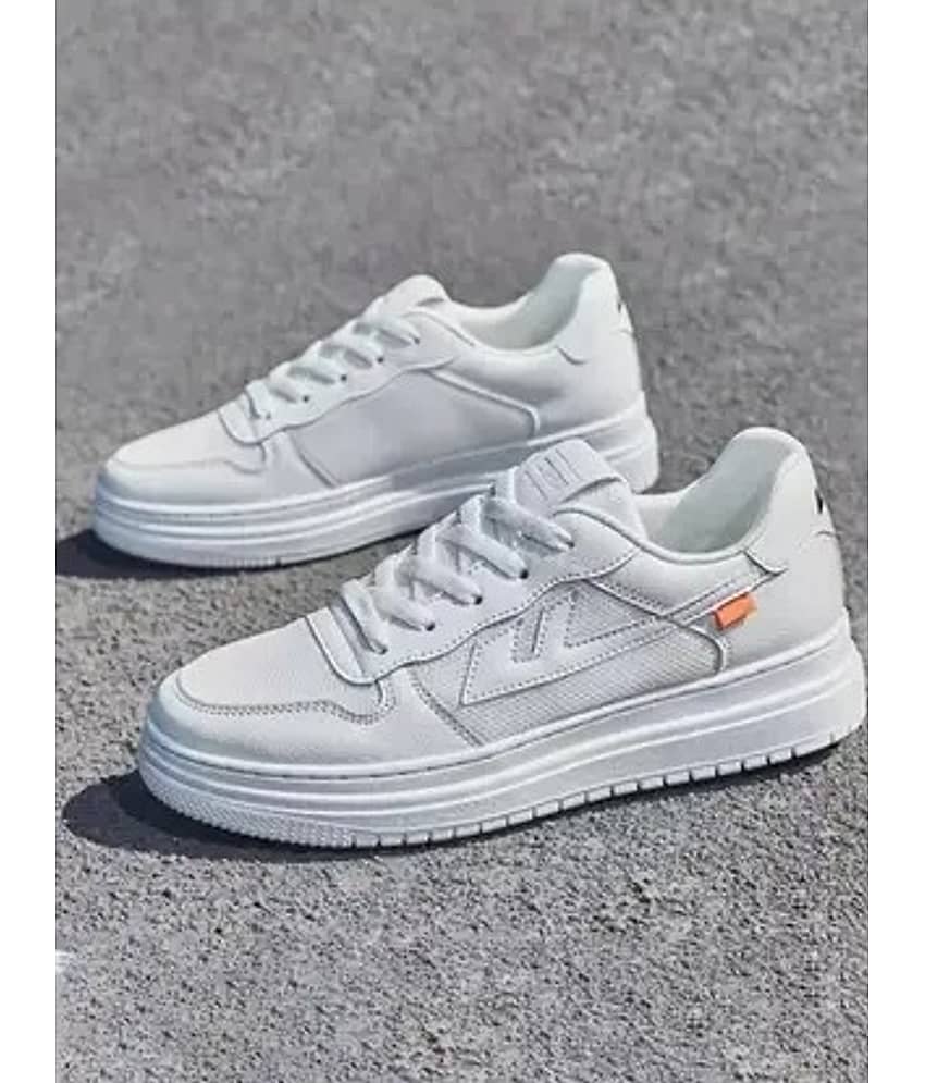 JK Port Brand Sneakers For Men White Men's Lifestyle Shoes - Casual Shoes | Buy online on ZillyBuy