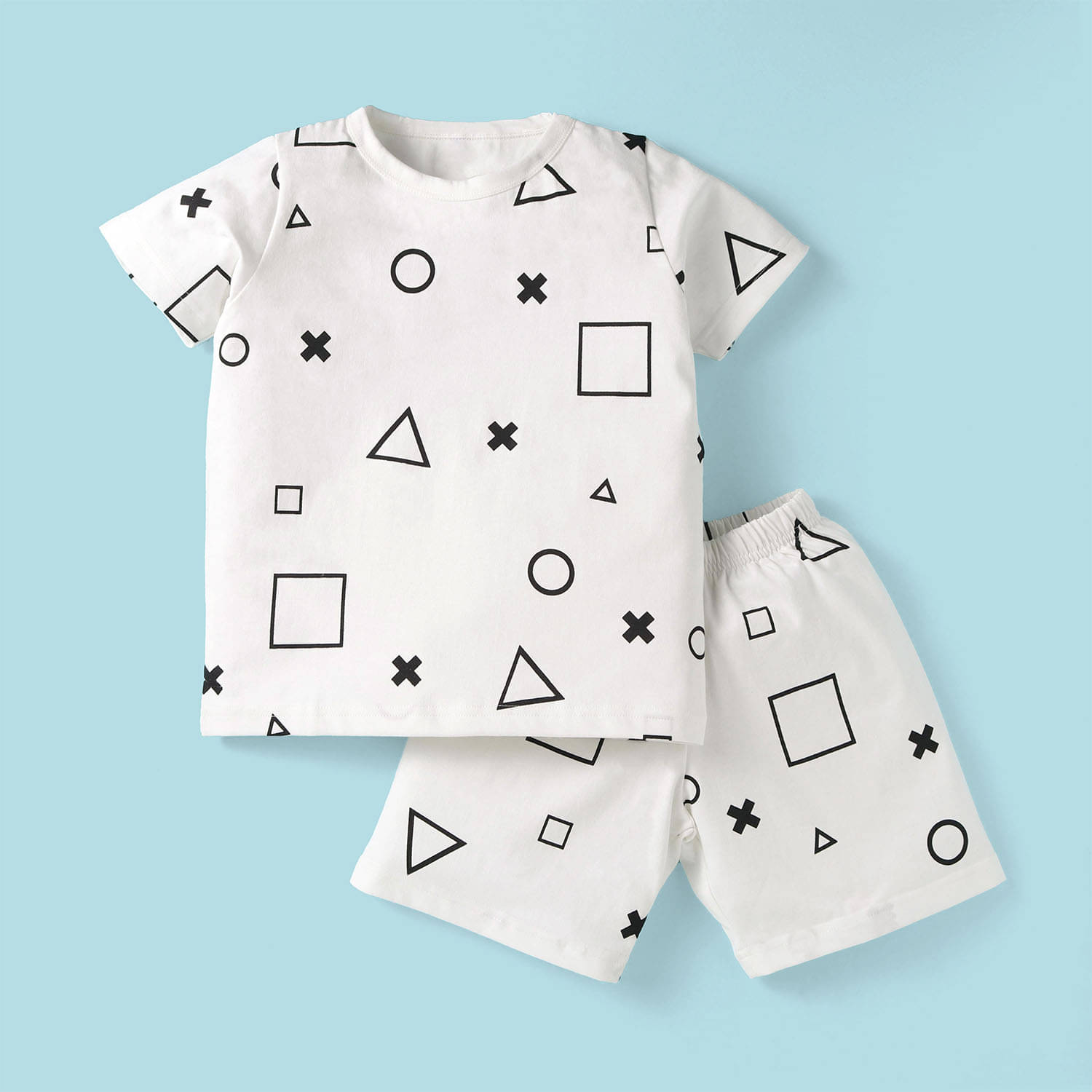 Nite Flite Pack of 1 Boys 100% Cotton Nightsuit Set ( White ) Nite Flite Pack of 1 Boys 100% Cotton Nightsuit Set ( White )