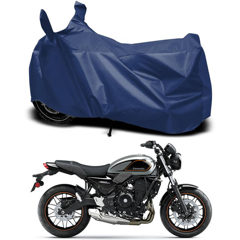 RABABLI Bike Body Cover for kawasaki KawasaZ650RS STD ( Pack of 1 ) , Navy Blue     			RABABLI Bike Body Cover for kawasaki KawasaZ650RS STD ( Pack of 1 ) , Navy Blue