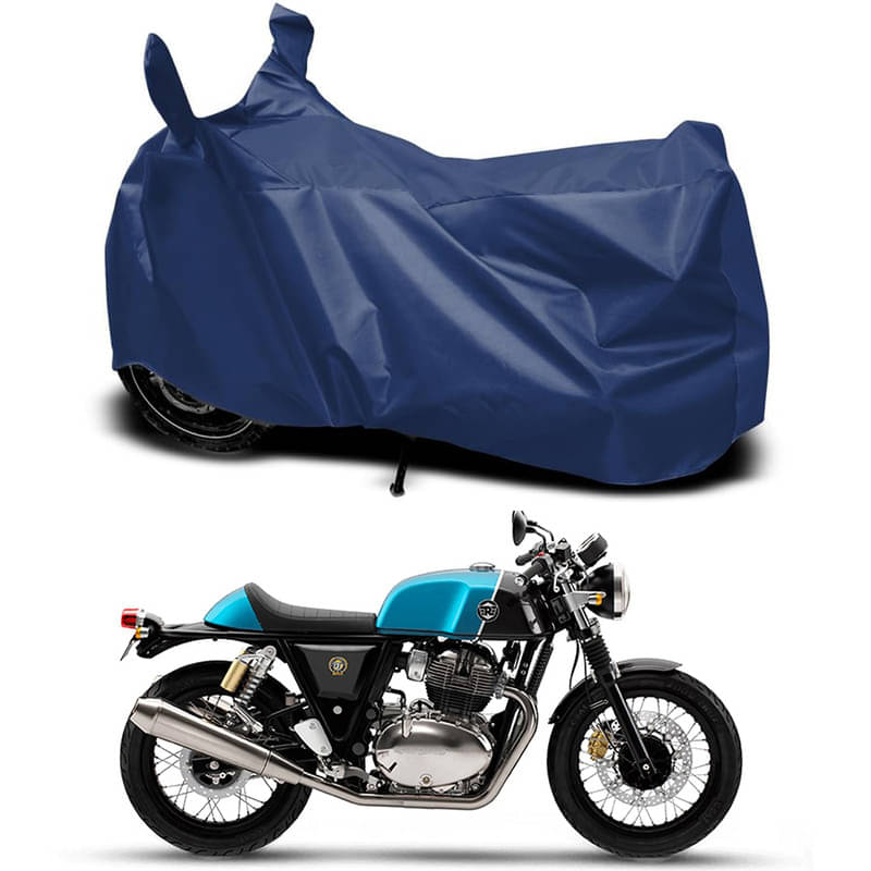     			RABABLI Bike Body Cover for Royal Enfield Royal Enfie Continental GT 650 ( Pack of 1 ) , Navy Blue
