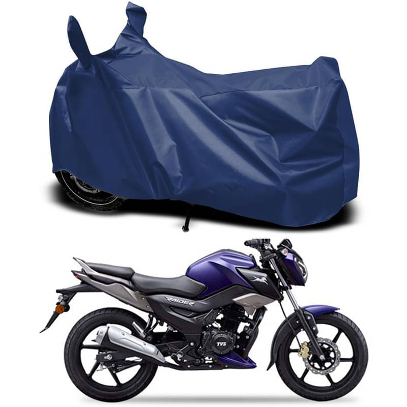     			RABABLI Bike Body Cover for TVS TVS Raider Smart ( Pack of 1 ) , Navy Blue