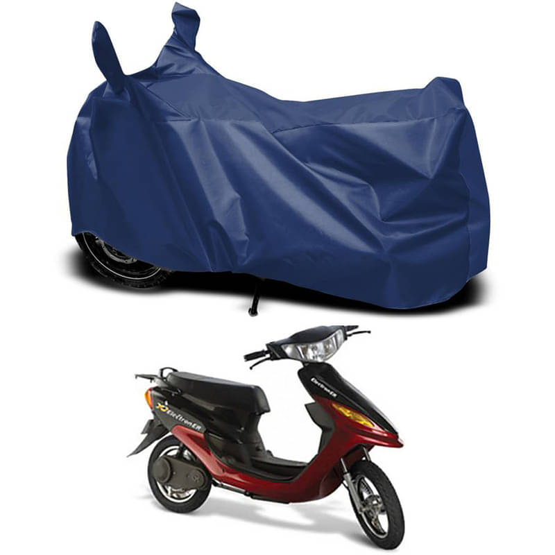     			RABABLI Bike Body Cover for Indus Indus Yo Electron ER ( Pack of 1 ) , Navy Blue