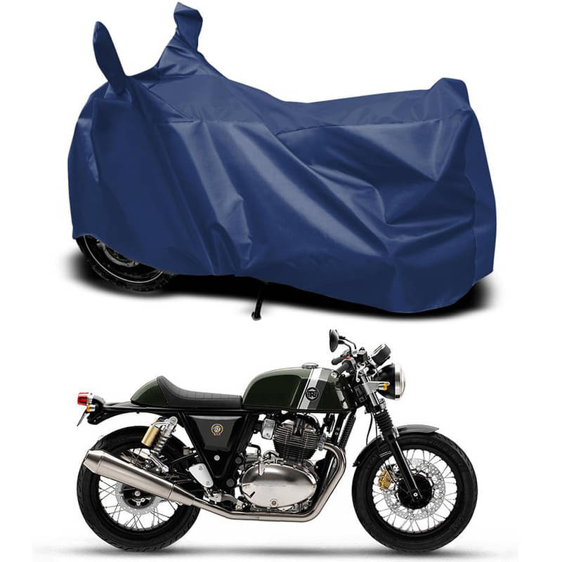    			RABABLI Bike Body Cover for Royal Enfield Royal Enfie Continental GT 650 Racing ( Pack of 1 ) , Navy Blue