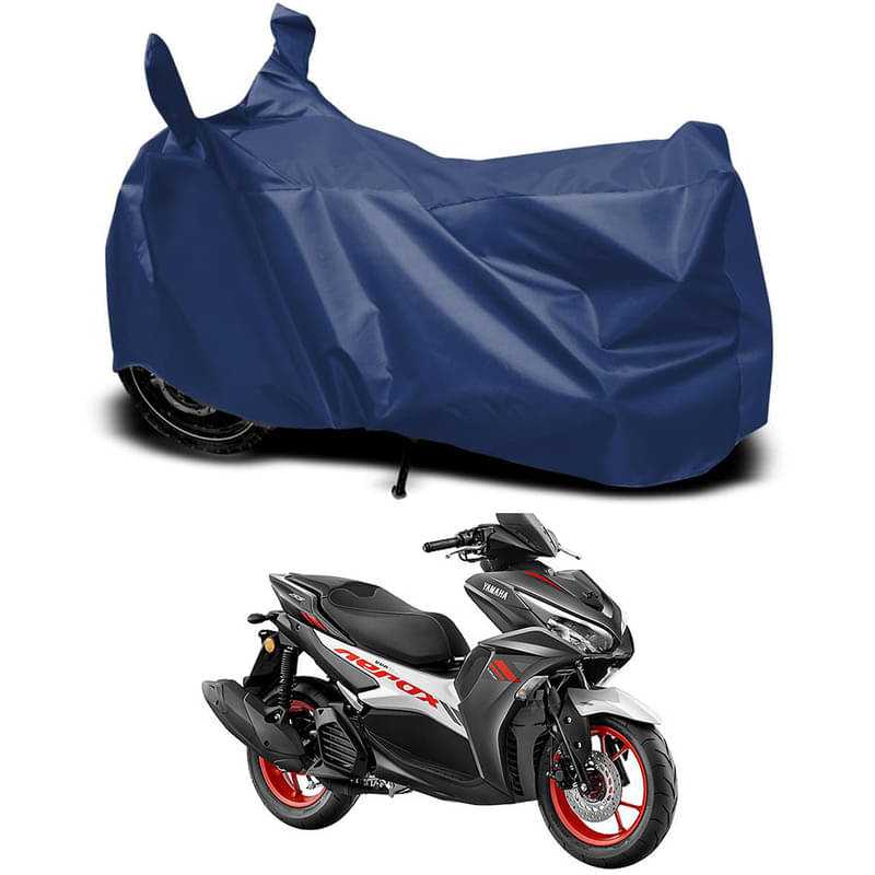     			RABABLI Bike Body Cover for Yamaha Yamaha Aerox 155 MotoGP ( Pack of 1 ) , Navy Blue