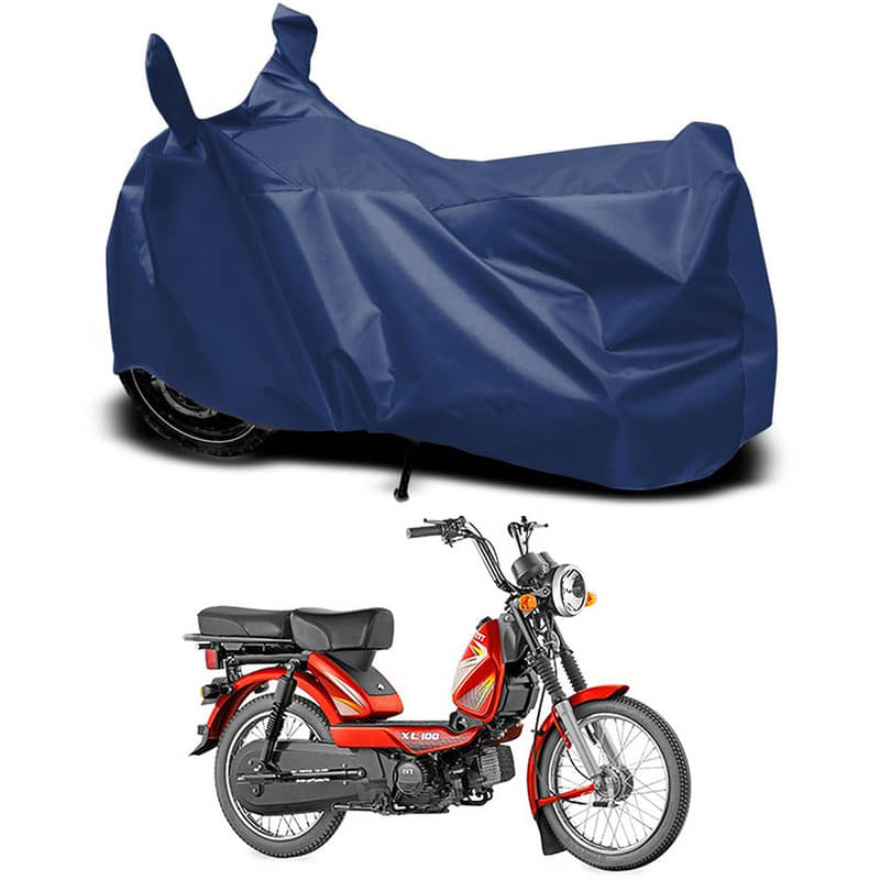 RABABLI Bike Body Cover for TVS TVS XL100 ( Pack of 1 ) , Navy Blue RABABLI Bike Body Cover for TVS TVS XL100 ( Pack of 1 ) , Navy Blue