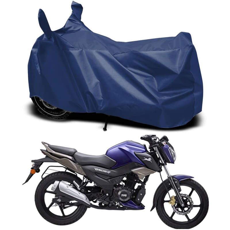 RABABLI Bike Body Cover for TVS TVS Raider Disc ( Pack of 1 ) , Navy Blue RABABLI Bike Body Cover for TVS TVS Raider Disc ( Pack of 1 ) , Navy Blue