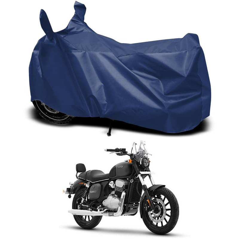     			RABABLI Bike Body Cover for Yezdi Yezdi Roadster Smoke ( Pack of 1 ) , Navy Blue